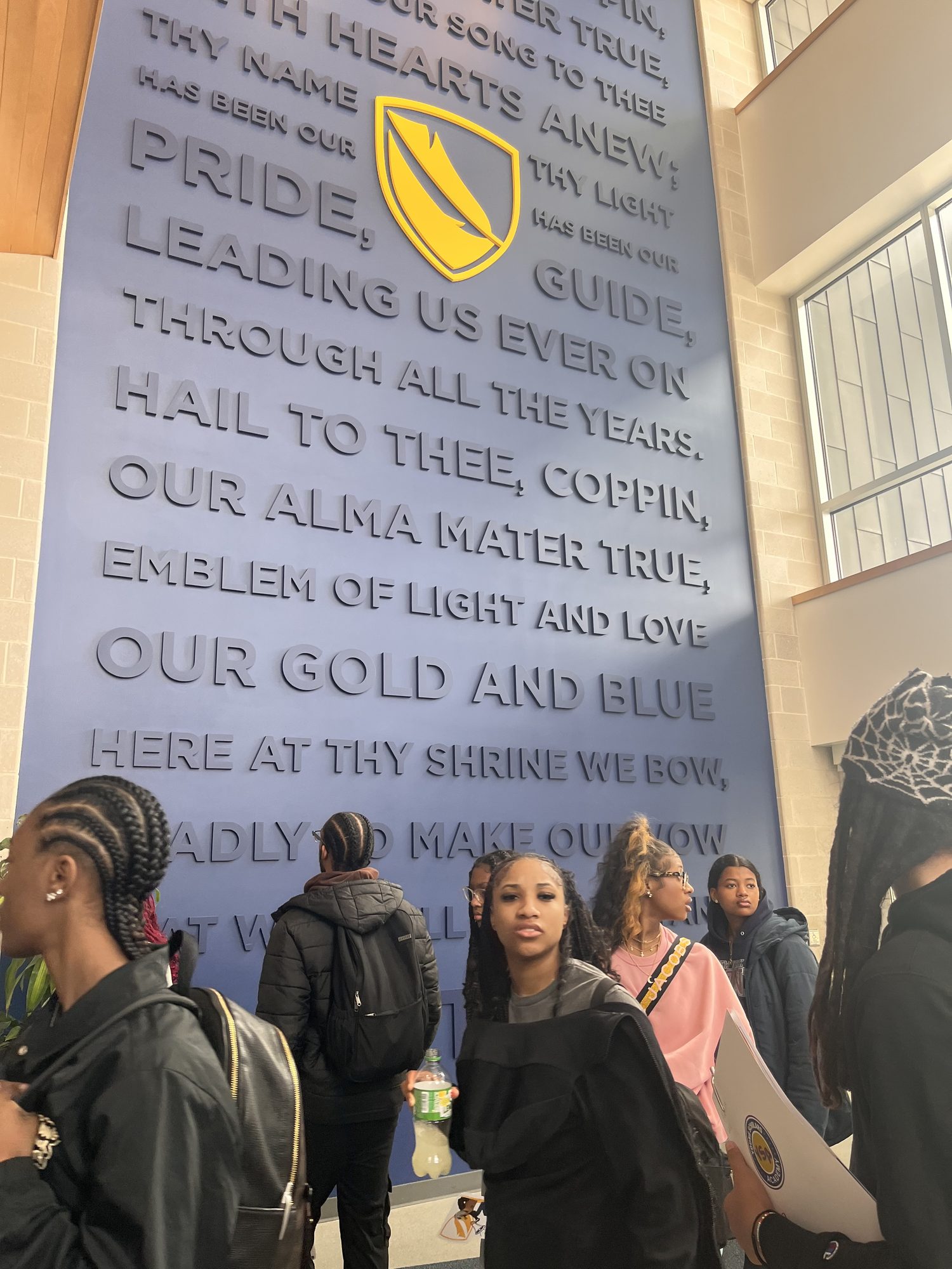 Black College Club scholars on a college tour