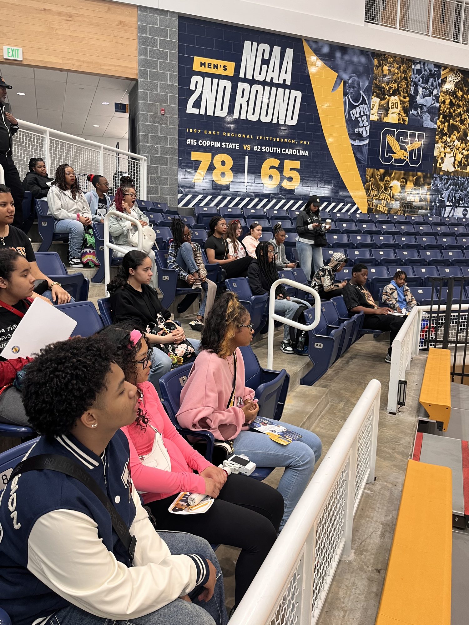 Black College Club scholars on a college tour