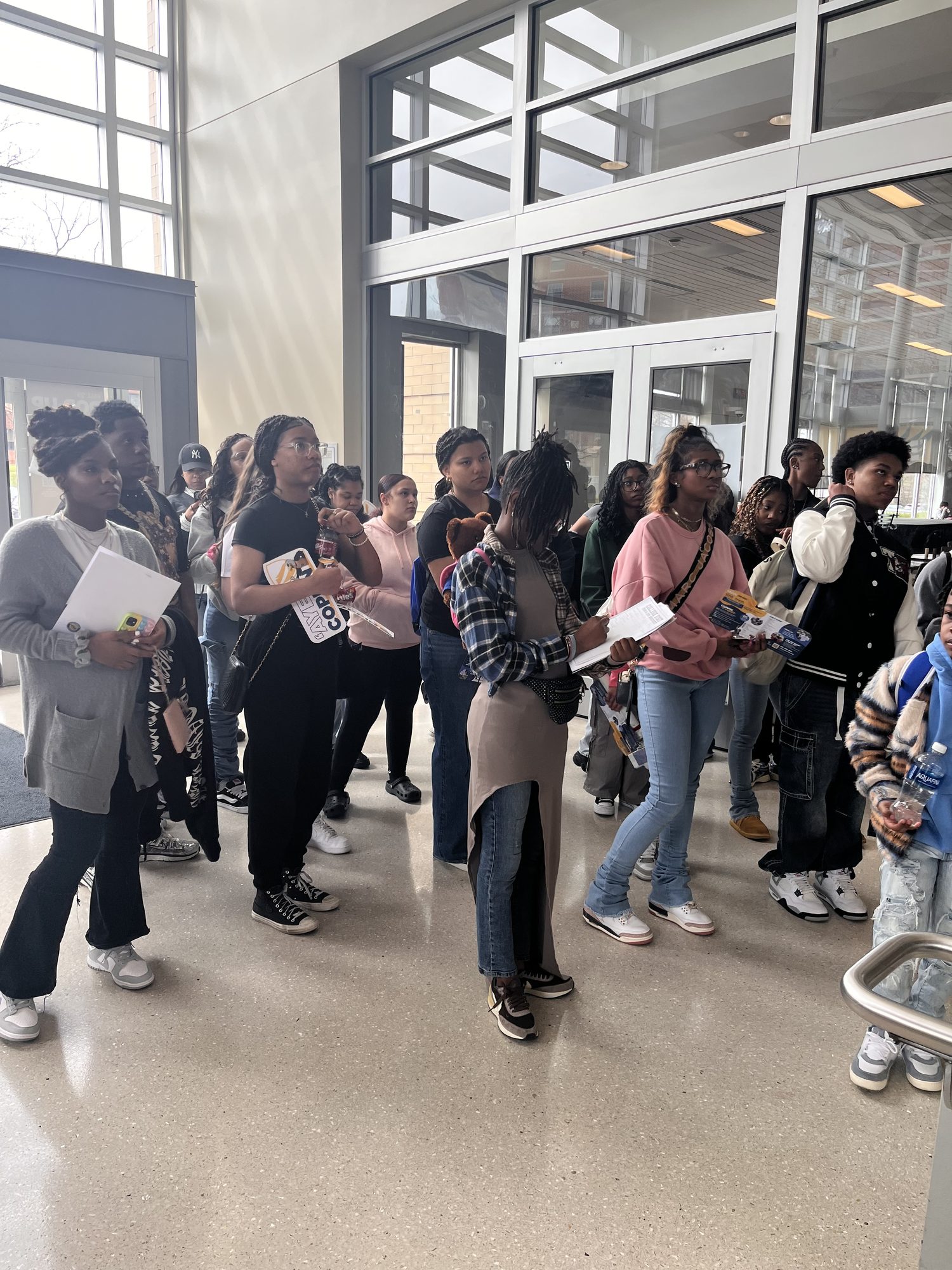 Black College Club scholars on a college tour
