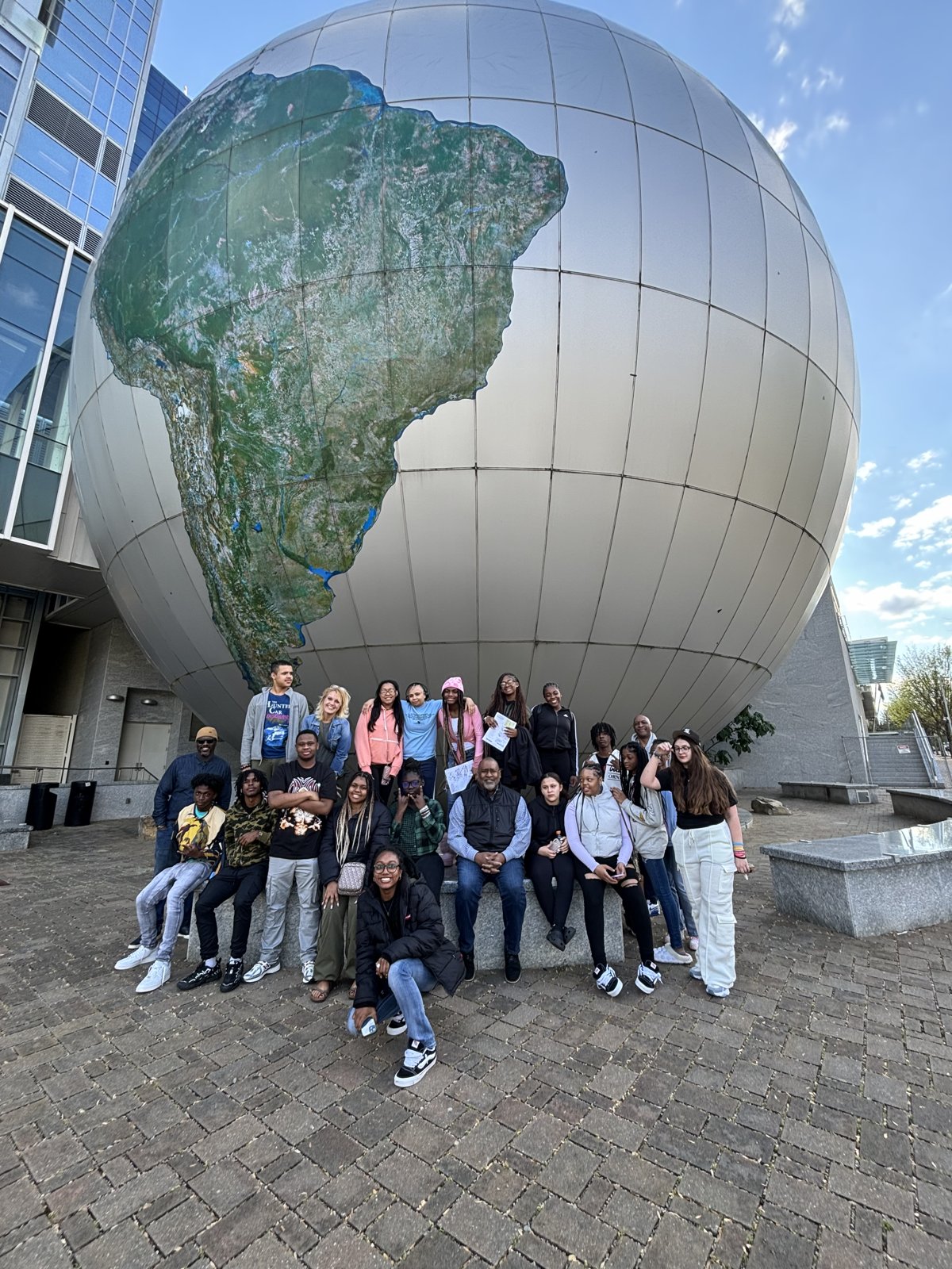 Black College Club students at a program session